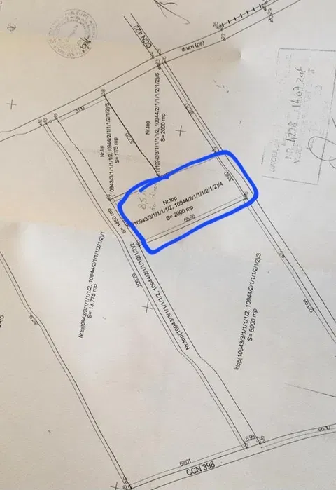 Teren Brasov Stupini intravilan 2000m²